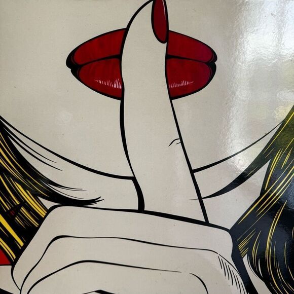 VTG IKEA 1999 ‘Sssshhh’ By Deborah Azzopardi Pop Art Piece - Picture 4 of 4